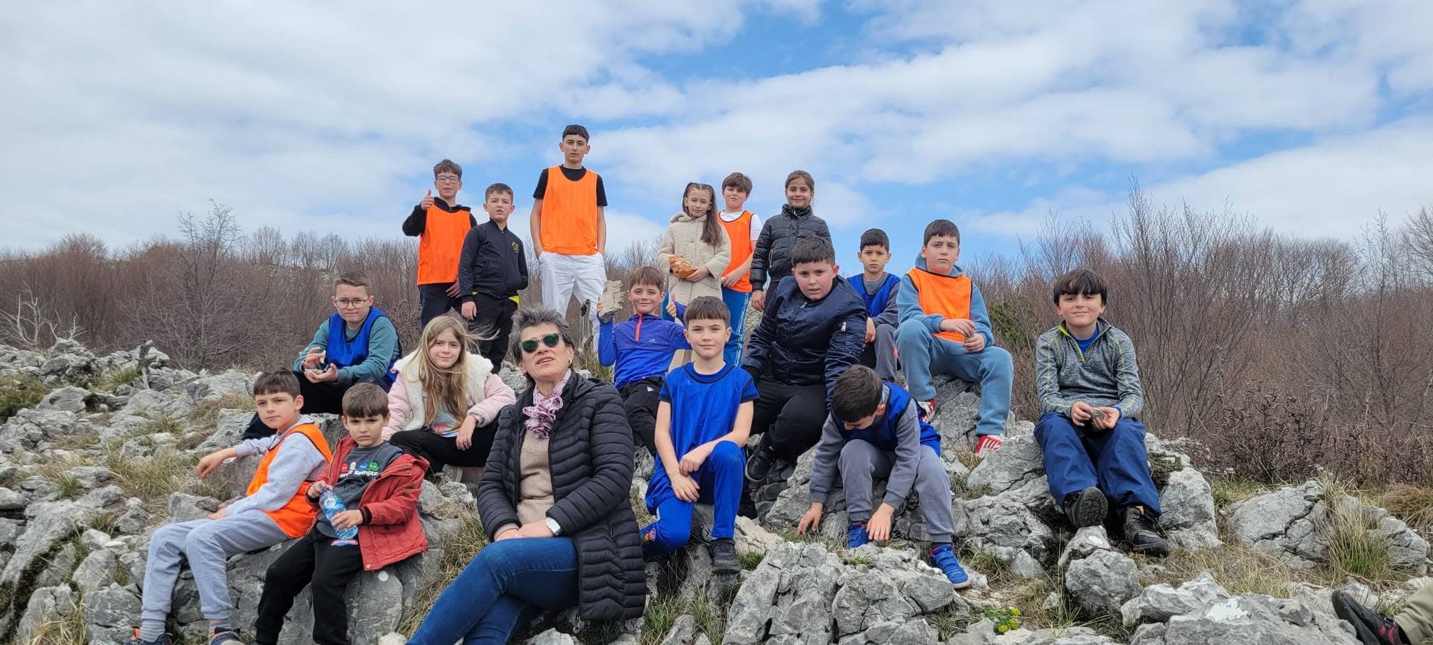 Nxënës gjatë një aktiviteti edukativ në grup